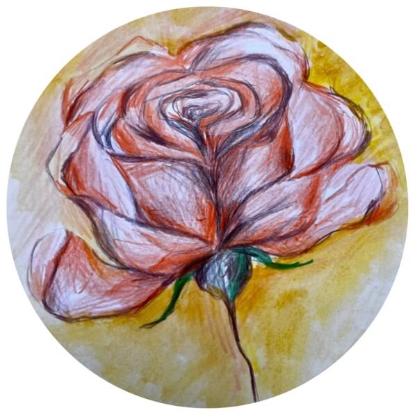 Almohadon FRECUENCIA ROSAS Linea ROJA