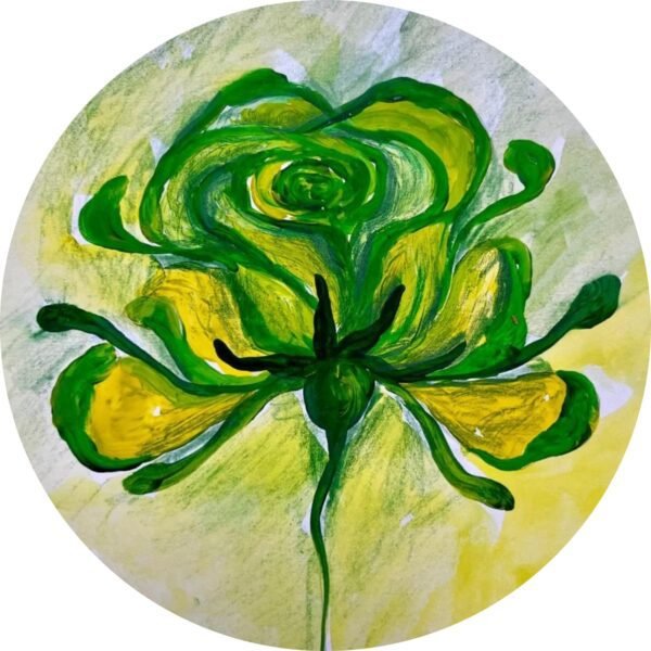 Almohadón FRECUENCIA ROSAS Linea ROSAS VERDES